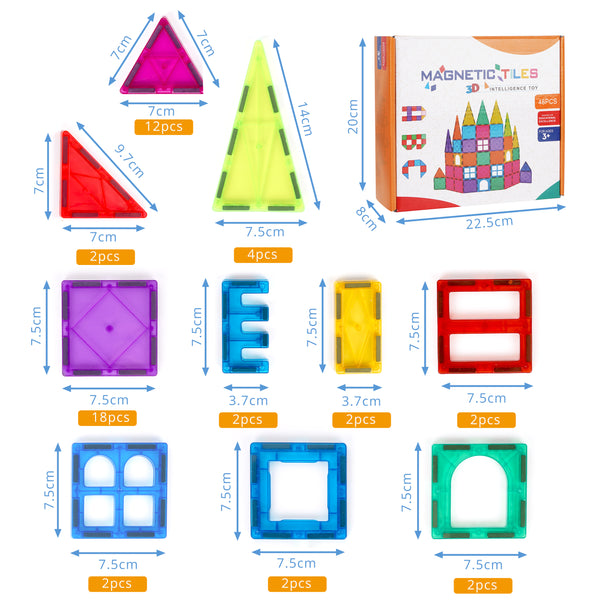 Unveiling the Wonders of Large Magnetic Tiles Toys for Kids