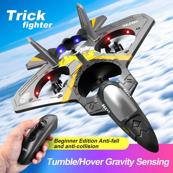 RC Remote Control Airplane Drone 2.4G Gravity Sensing Remote Control Plane Glider Airplane EPP Foam Boy Toys Kids For Gift