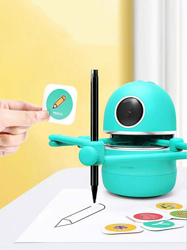 Multiple Themes Pictures Drawing Robots Technology  Kids Automatic Painting Learning Art Training Machine Intelligece Toy