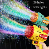 Bubble Gun LED Light Blower